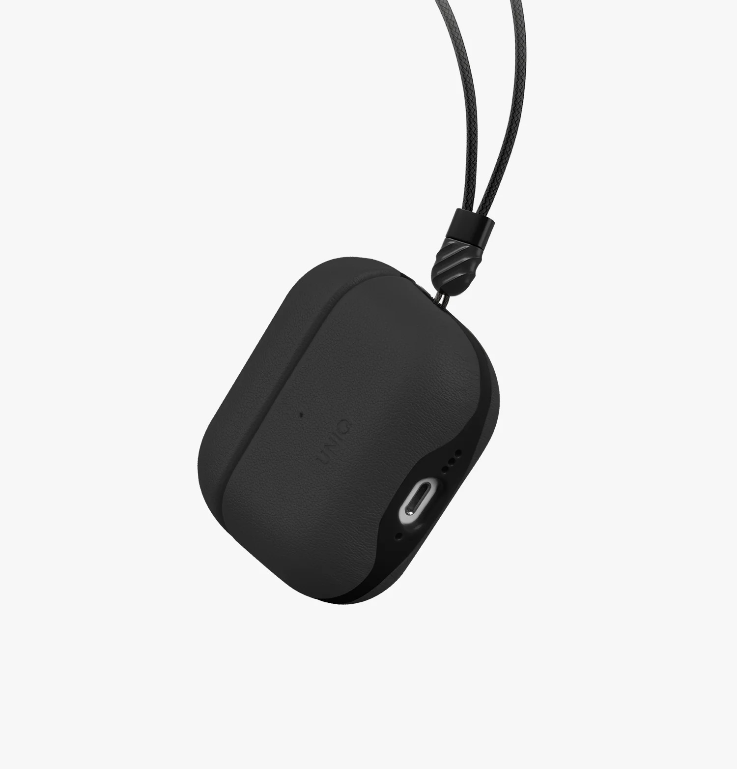 Bao Case Ốp Da Thật UNIQ Lyden Leather dành cho Airpods 4 - Hàng Chính Hãng