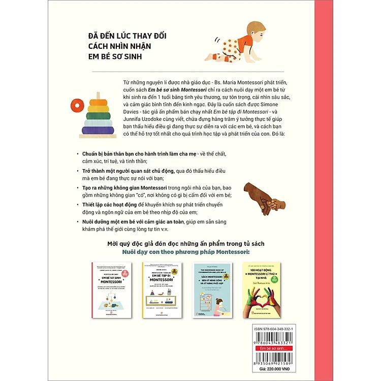 Nuôi Dạy Con Theo Phương Pháp Montessori - Em Bé Sơ Sinh Montessori