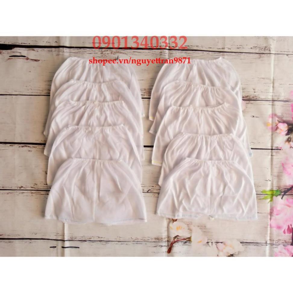 Combo 10 quần xô mỏng giặt mau khô cho bé