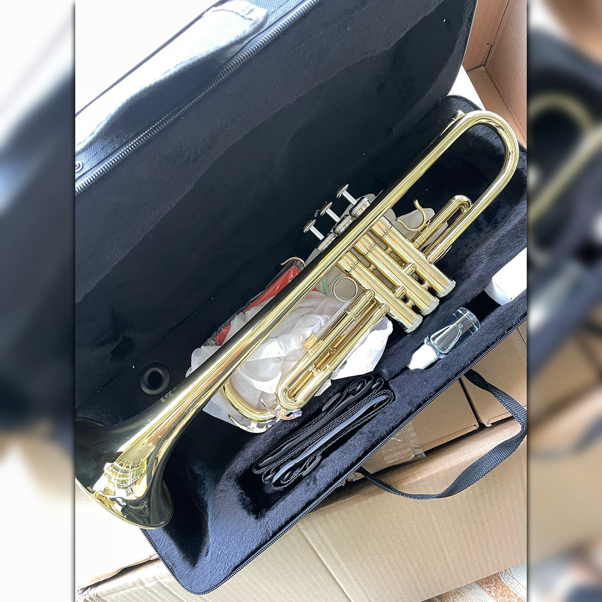 Kèn Trumpet Mới Đầy Đủ Phụ Kiện Giá Tốt