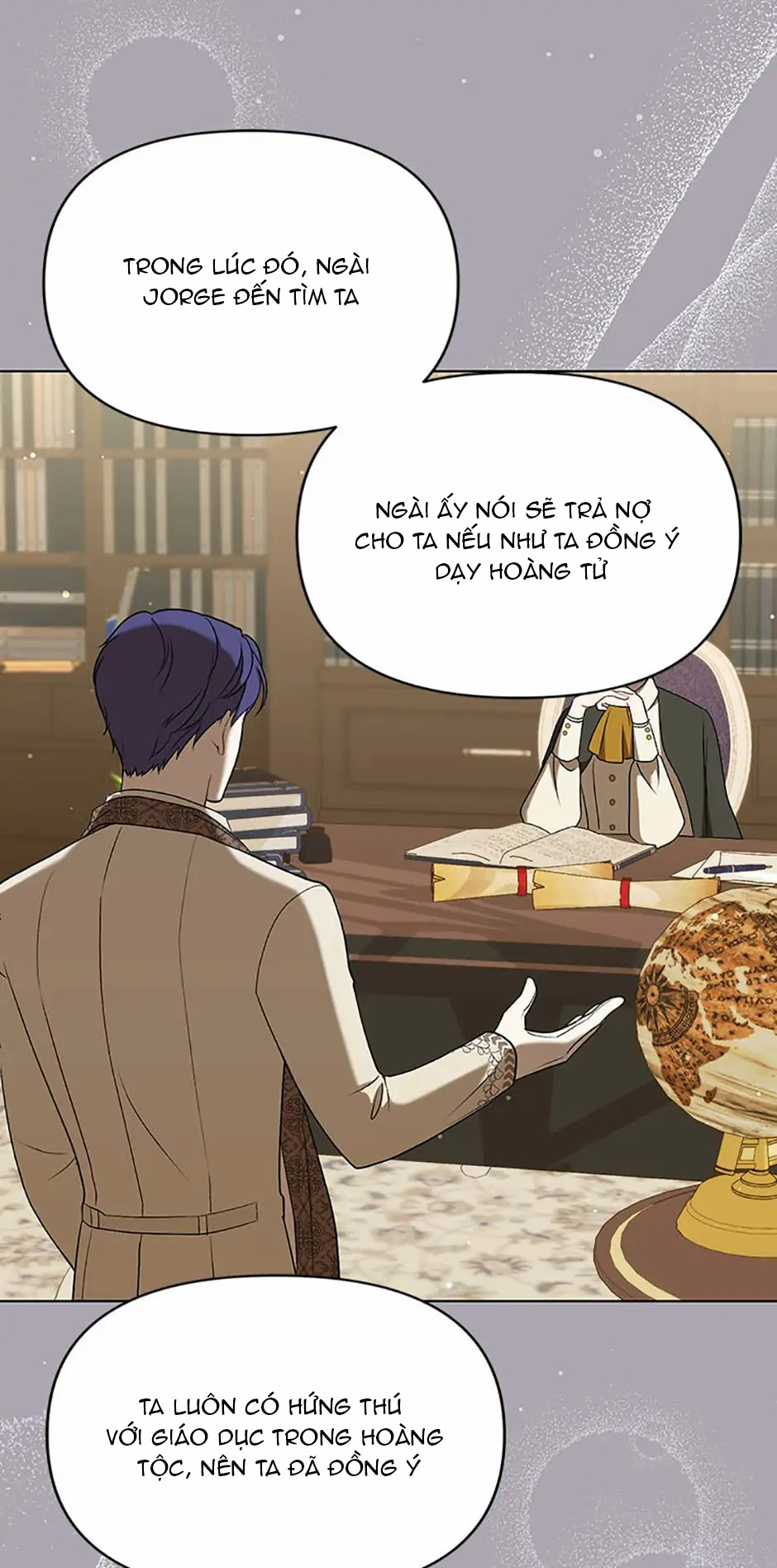 Tôi Trở Thành Phiên Dịch Viên Cho Bạo Chúa chapter 26.1 - Trang 9