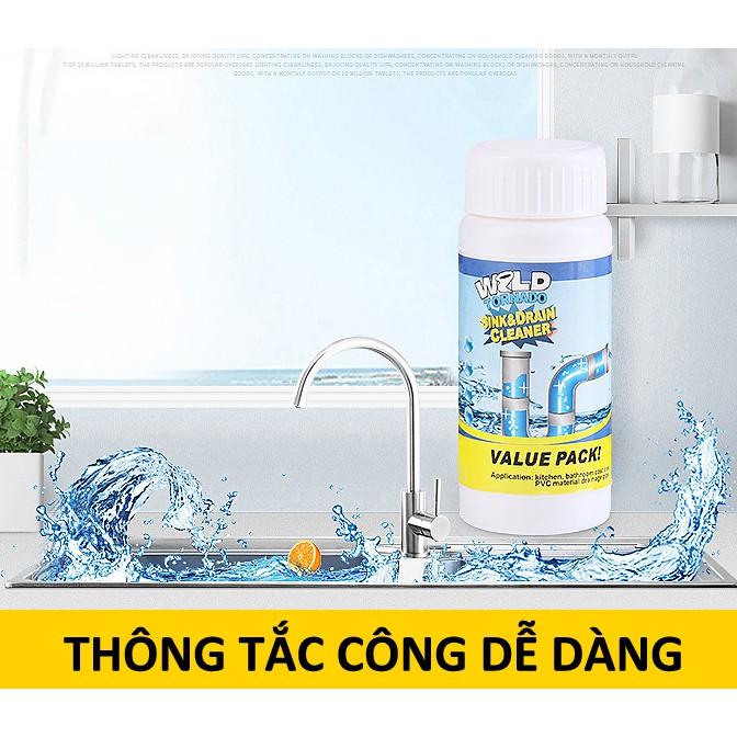 Bột Thông Tắc Cống Wild Tornado 110g