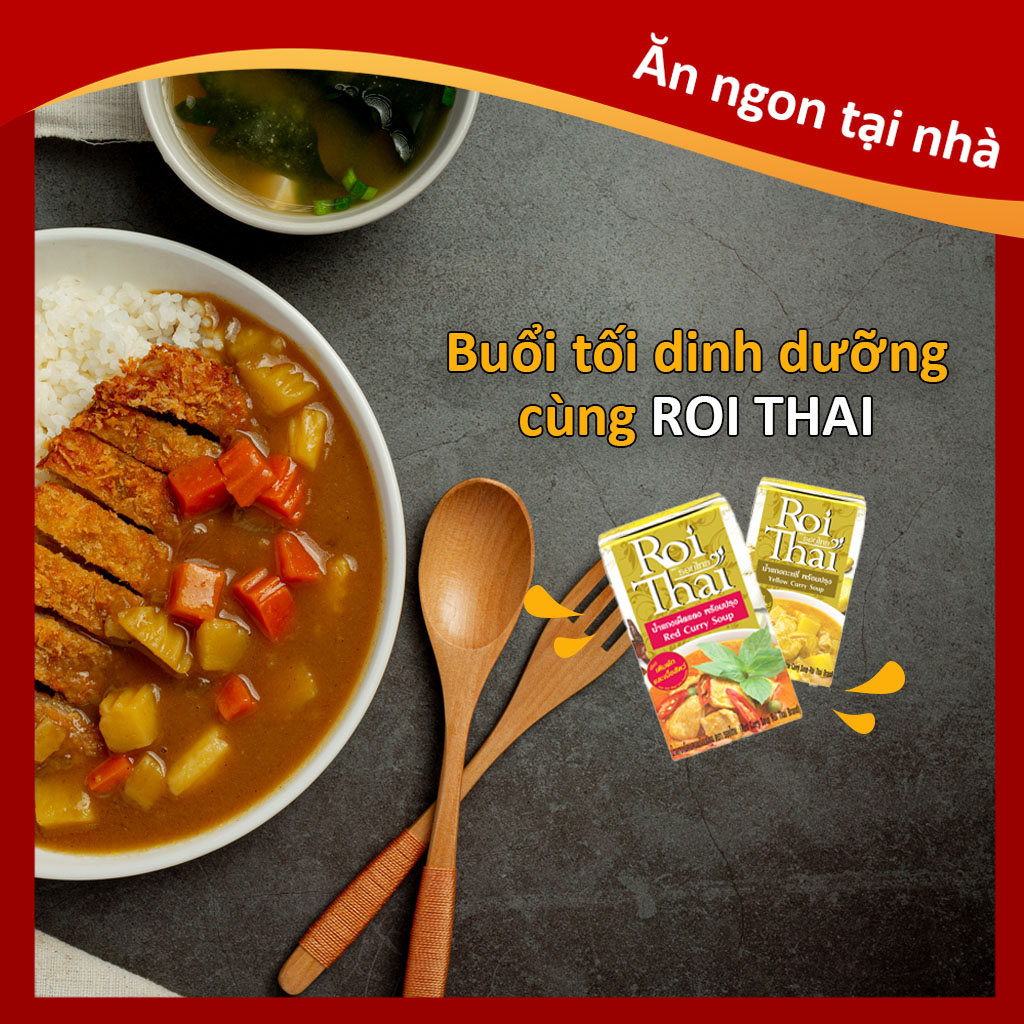 Súp Cà Ri Vàng Roi Thai 250ml (Thái Lan) - Date: 18/01/2024