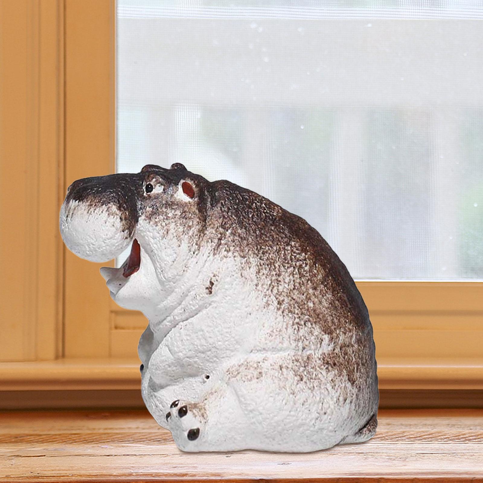 Miniature Animal Figurine Small Animal Statue for Living Room Bookcase Decor