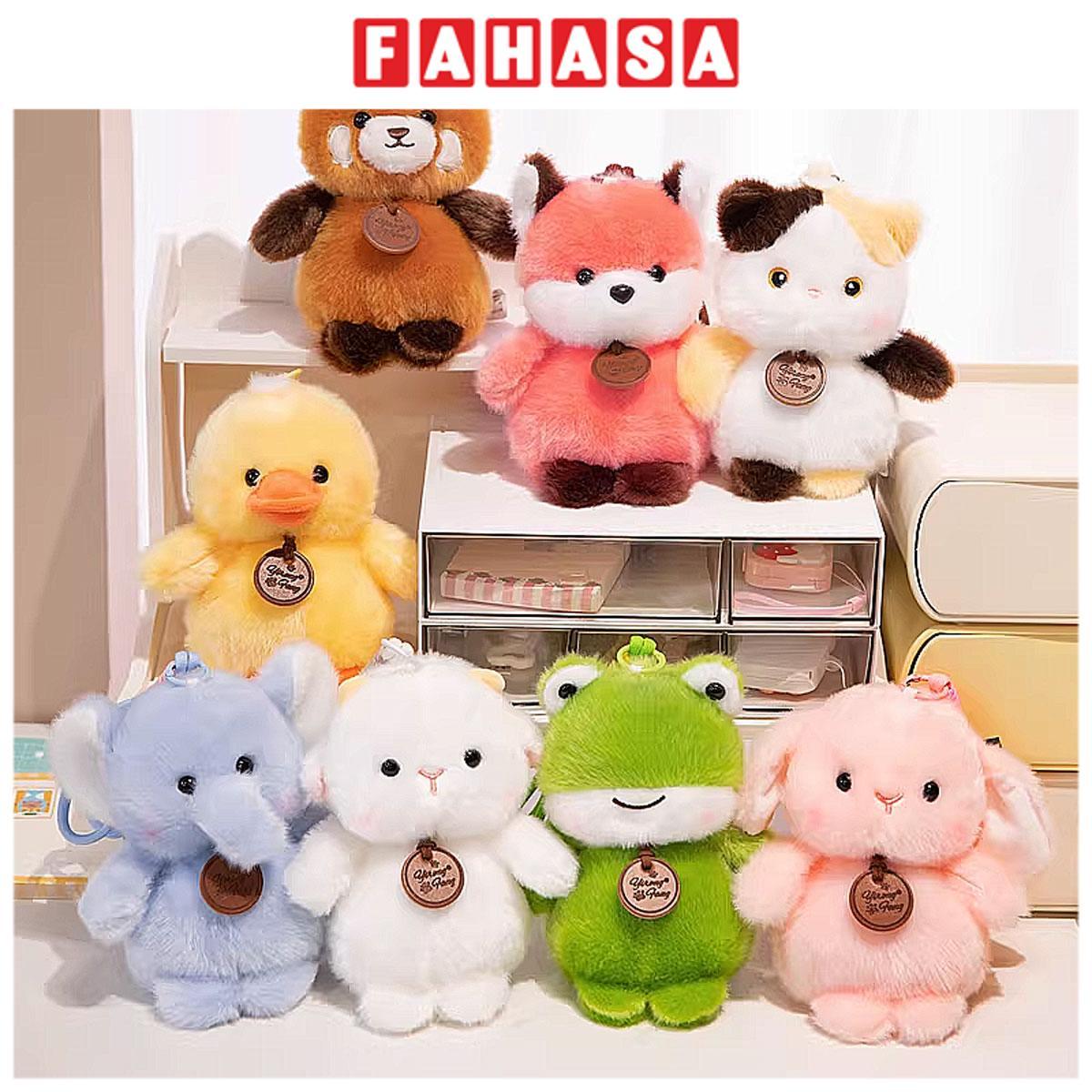 Móc Khóa Thú Bông Lông Xù - ZooZoo 12026 - Thỏ