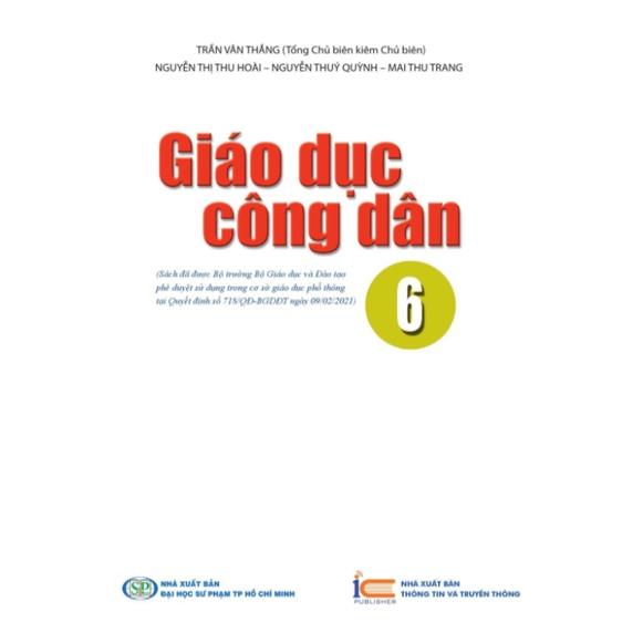 Giáo Dục Công Dân lớp 6 - Bộ Cánh Diều