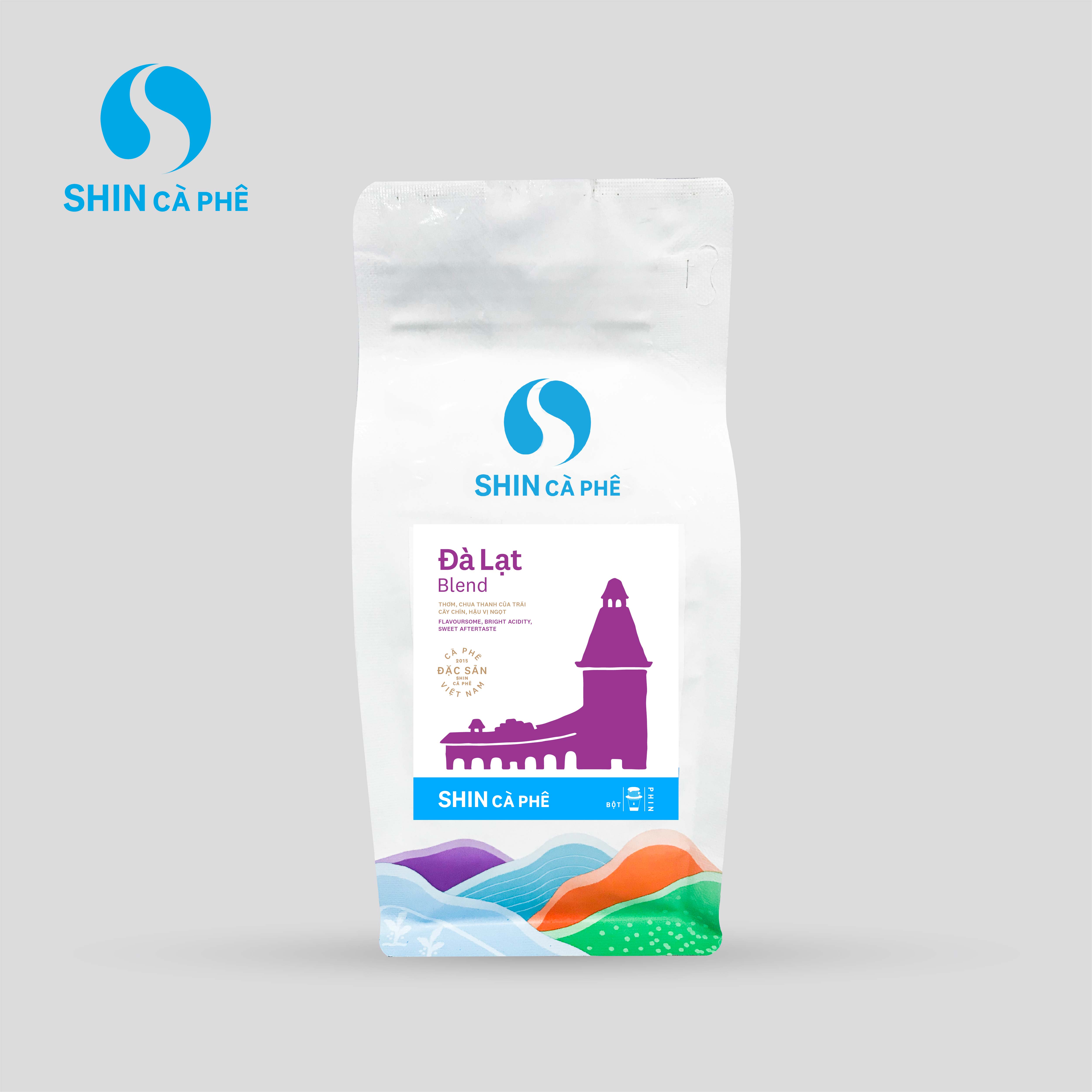 Combo tiết kiệm - 4 túi cà phê đặc sản pha phin SHIN Cà Phê