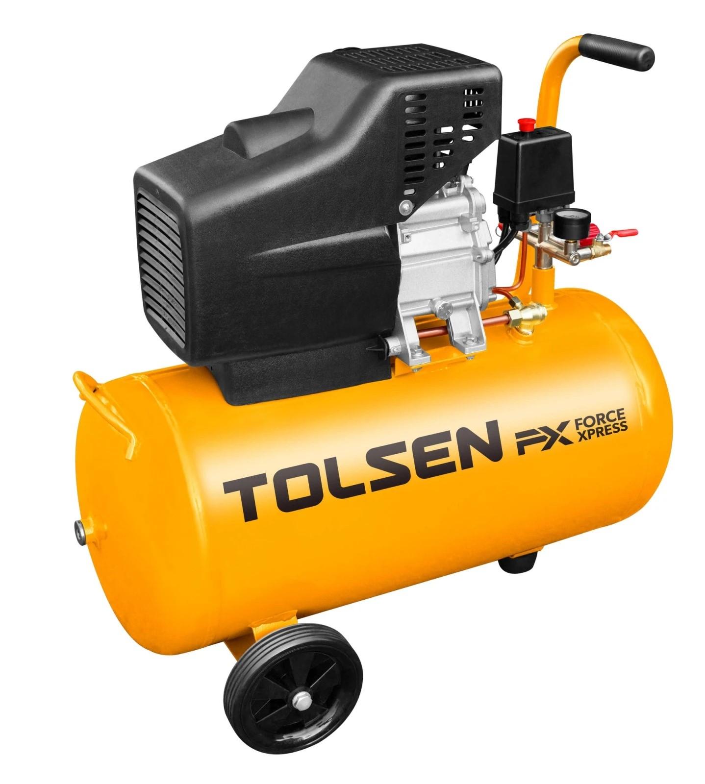 MÁY NÉN KHÍ CÓ DẦU 50L 1.500W TOLSEN 73126 - HÀNG CHÍNH HÃNG