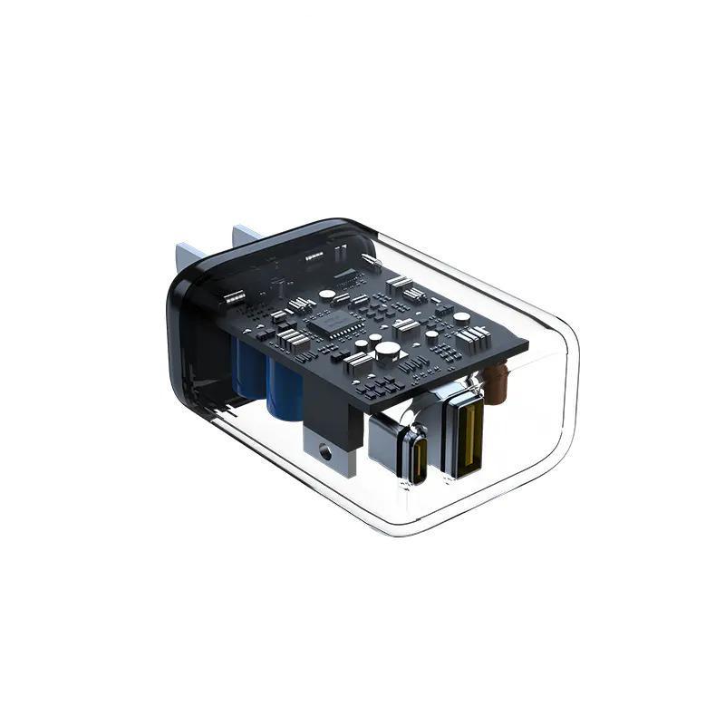 Cóc sạc nhanh PISEN Pro-All Dual Port QP 20W Fully Compatible12 - , Hàng chính hãng