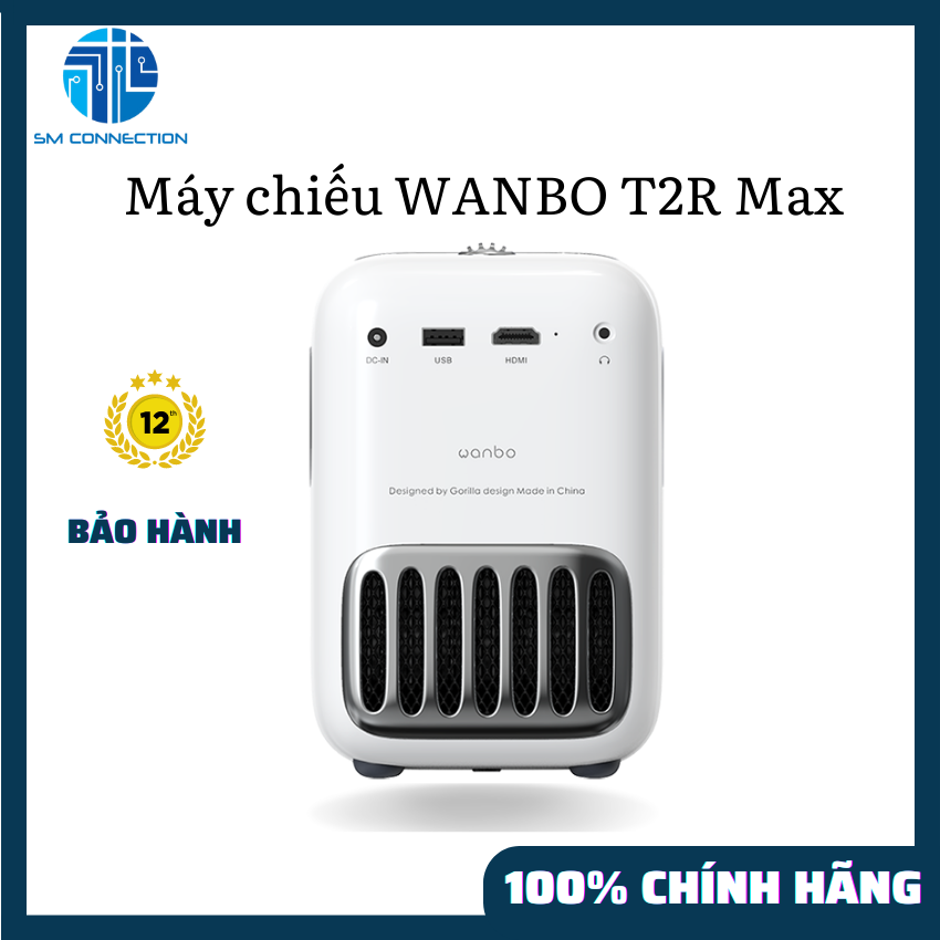 Máy Chiếu Wanbo T2R Max - Full HD 1080P Hàng Chính Hãng