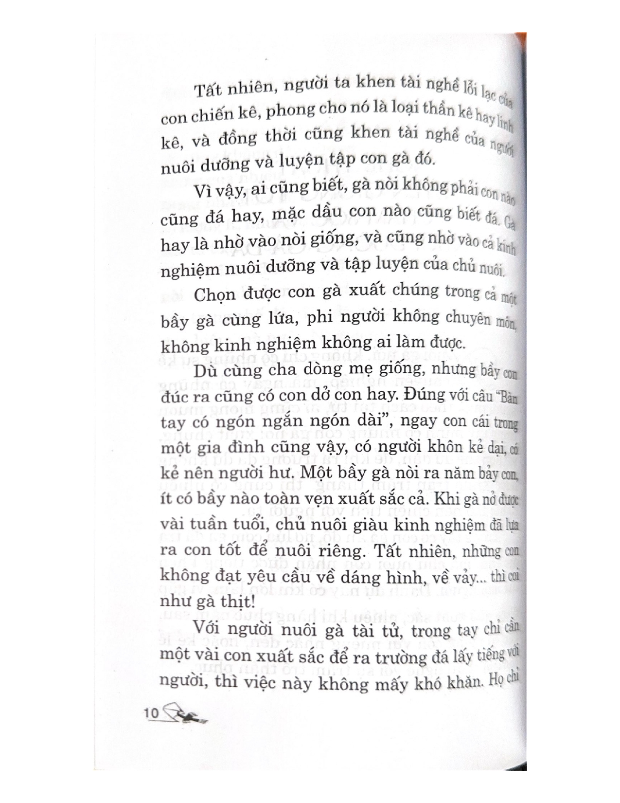 Cách Chọn Gà Đá - Tác Giả Vũ Hồng Anh  - Vanlangbooks