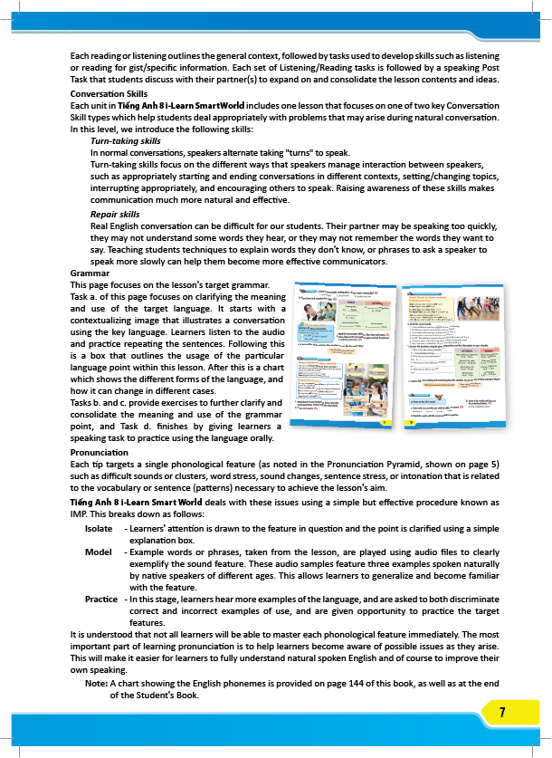 Tiếng Anh 8 i-Learn Smart World Teacher's Book