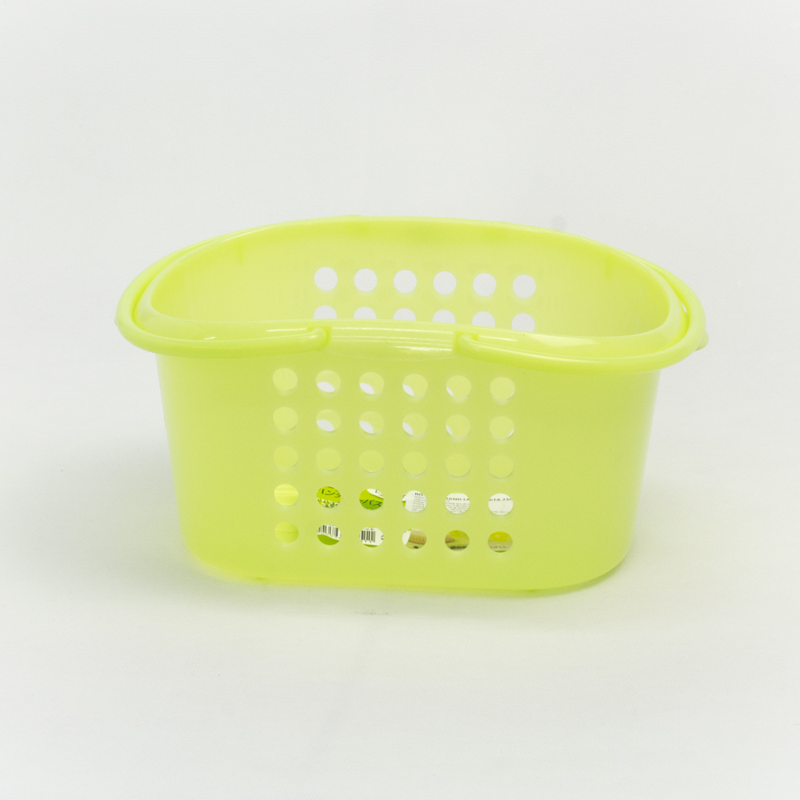 Rổ Nhựa Chữ Nhật HORA HOME - INOMATA Xanh Lá
