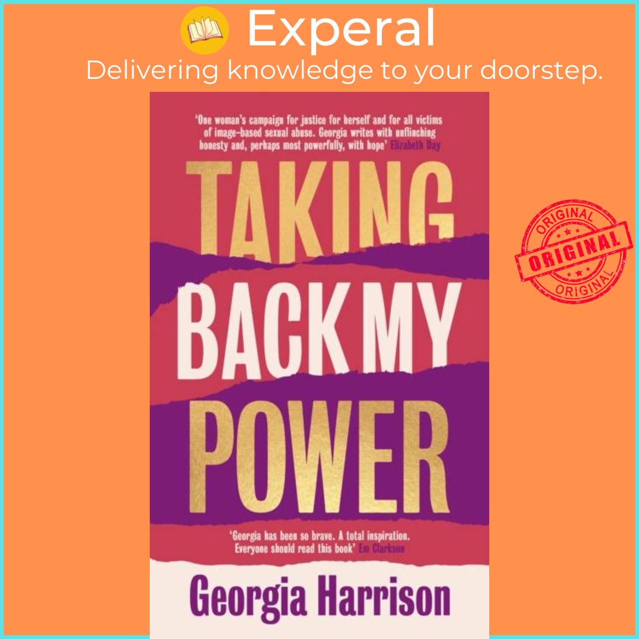 Sách - Taking Back My Power - Our Bodies. Our Consent. by Georgia Harrison (UK edition, hardcover)