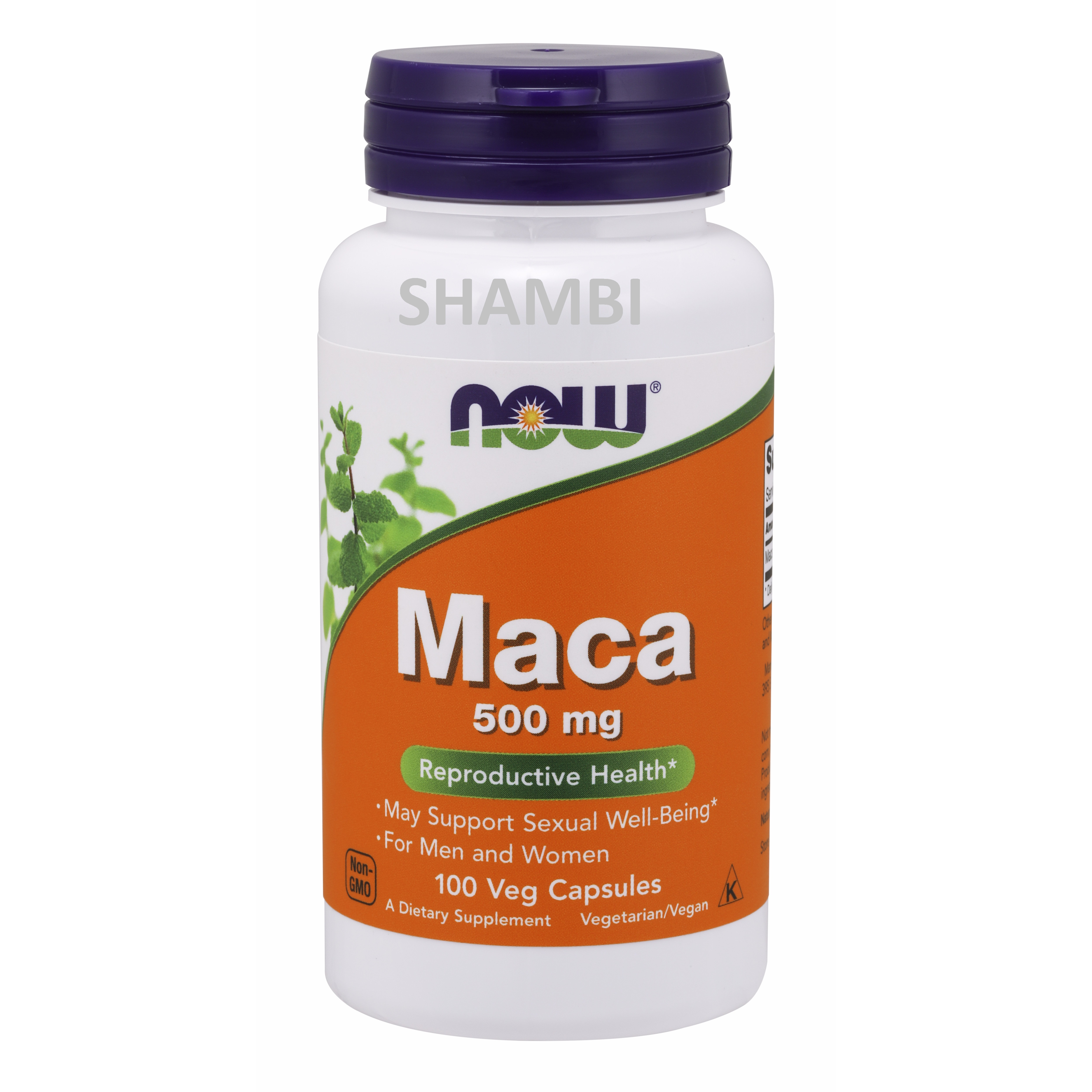 Thực phẩm bảo vệ sức khỏe Maca 500mg 100 viên, nhập khẩu chính hãng NOW USA, Tăng cường sinh lực, nâng cao sức khỏe sinh lý (dùng cho cả nam và nữ)