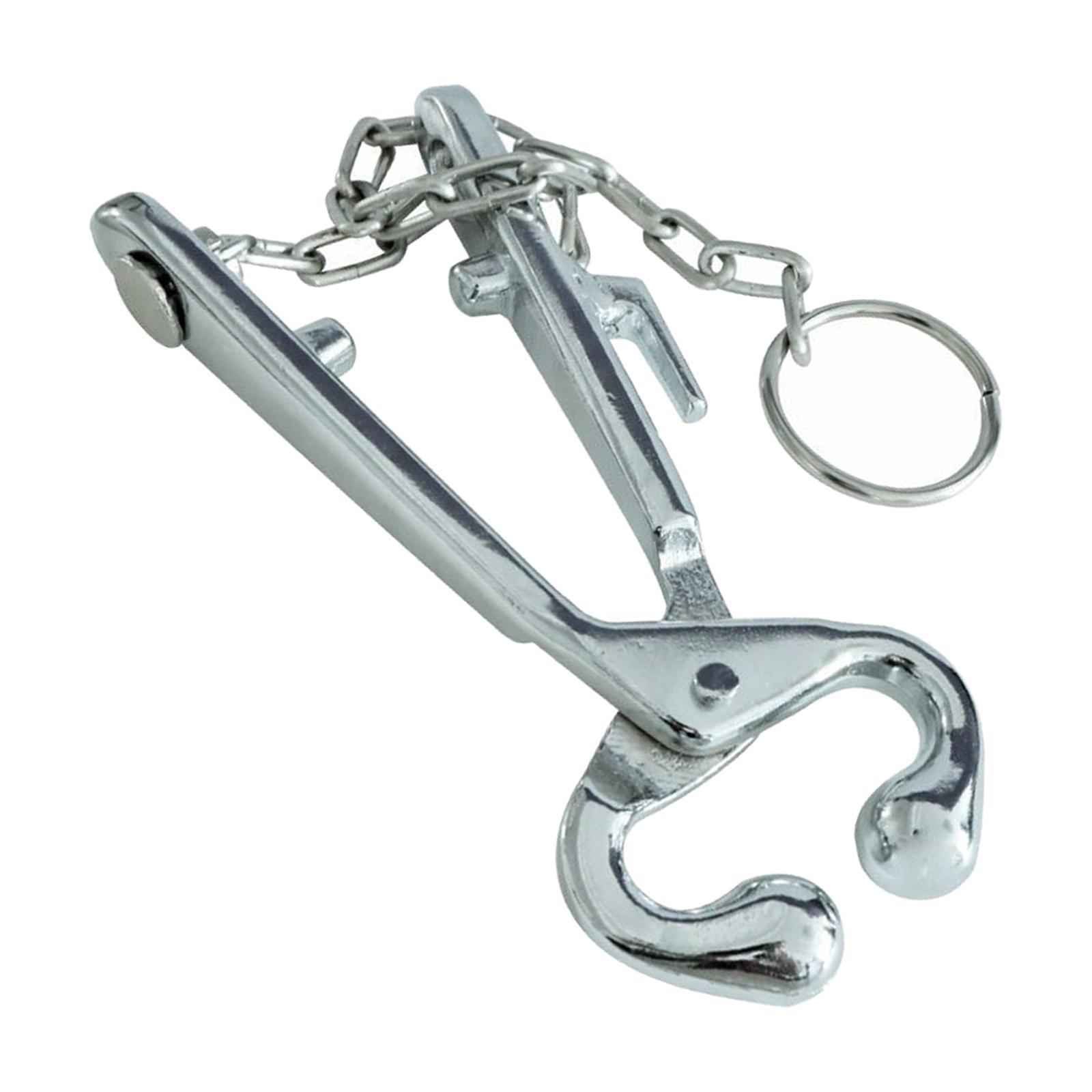 Alloy Cow Nose Pliers Cattle Pulling Tools Nose Circle for Farming Animals