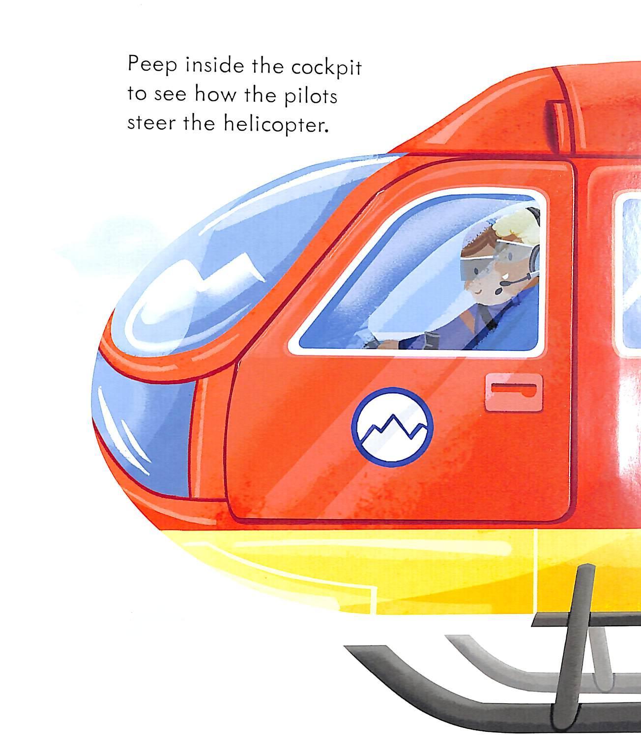 Sách ngoại văn: Peep Inside How A Helicopter Works