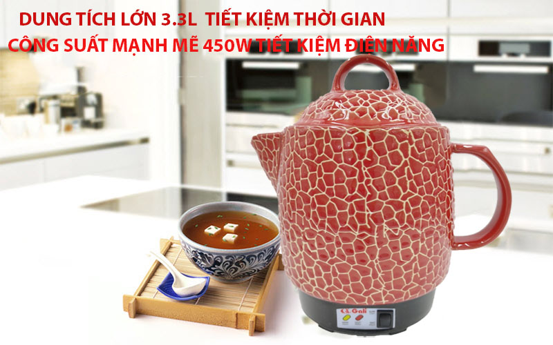 Ấm sắc thuốc Gali GL-1821 Hàng chính hãng