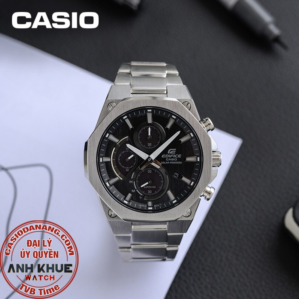 Đồng hồ nam dây kim loại Casio Edifice chính hãng EFS-S570D-1AUDF