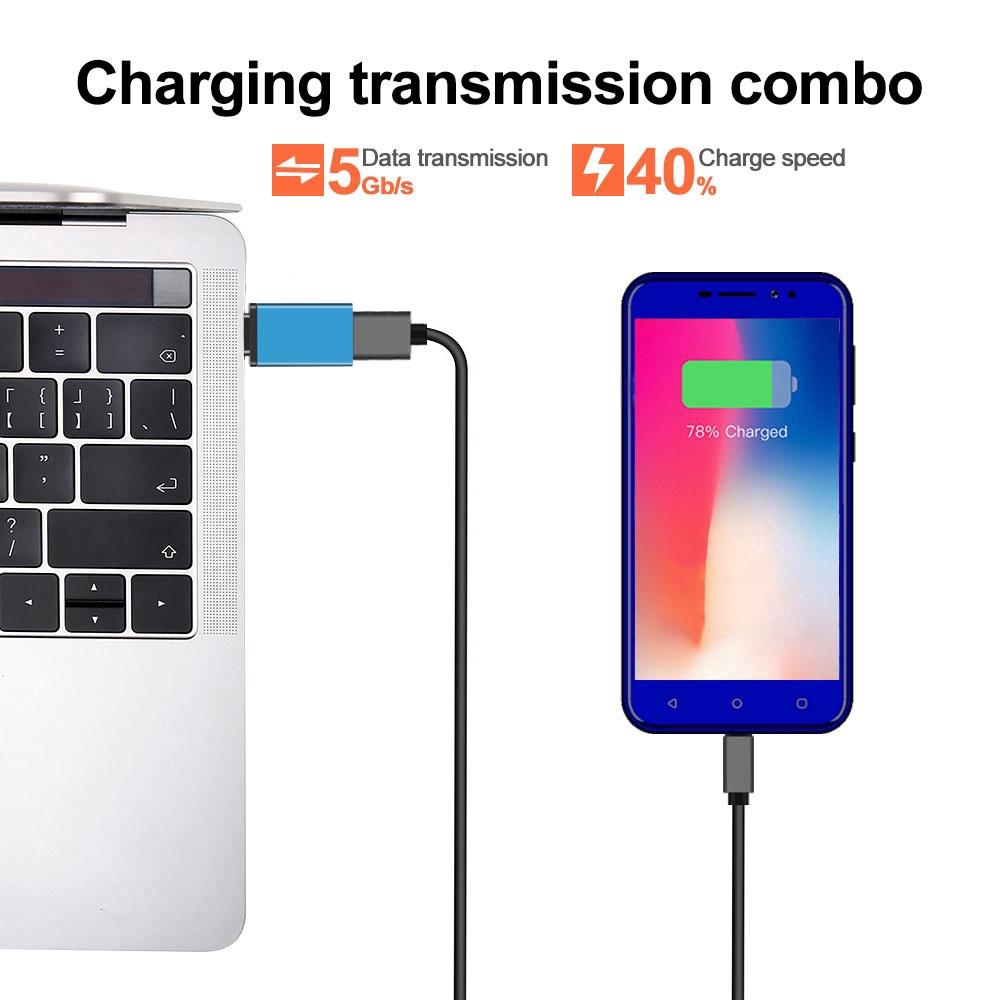 Đầu chuyển đổi Type-C sang USB 3.0 cho điện thoại, Macbook