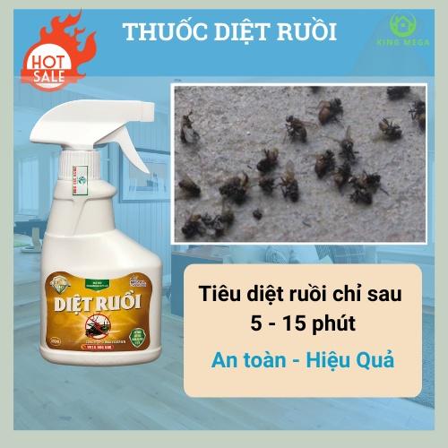 Combo 2 Chai - Thuốc diệt ruồi nhà hiệu quả và an toàn - Kingbio