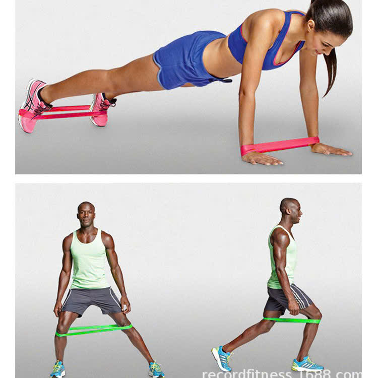 Dây kháng lực tập gym Superband - Tập Chân mông, chân