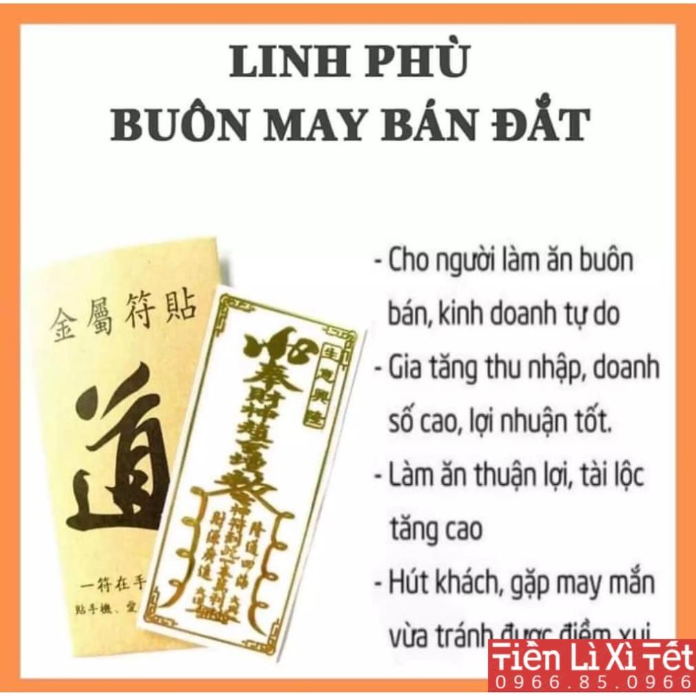 Linh Phù Dán Điện Thoại Mẫu 2021, Linh Phù Tài Lộc May Mắn