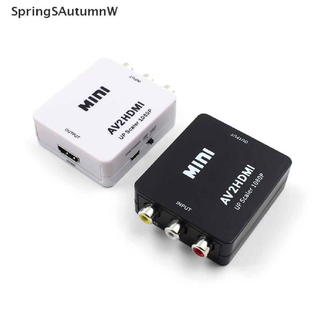 Đầu Chuyển Đổi Rca AV Sang HDMI AV 2 HDMI 1080P Mini Chất Lượng Cao