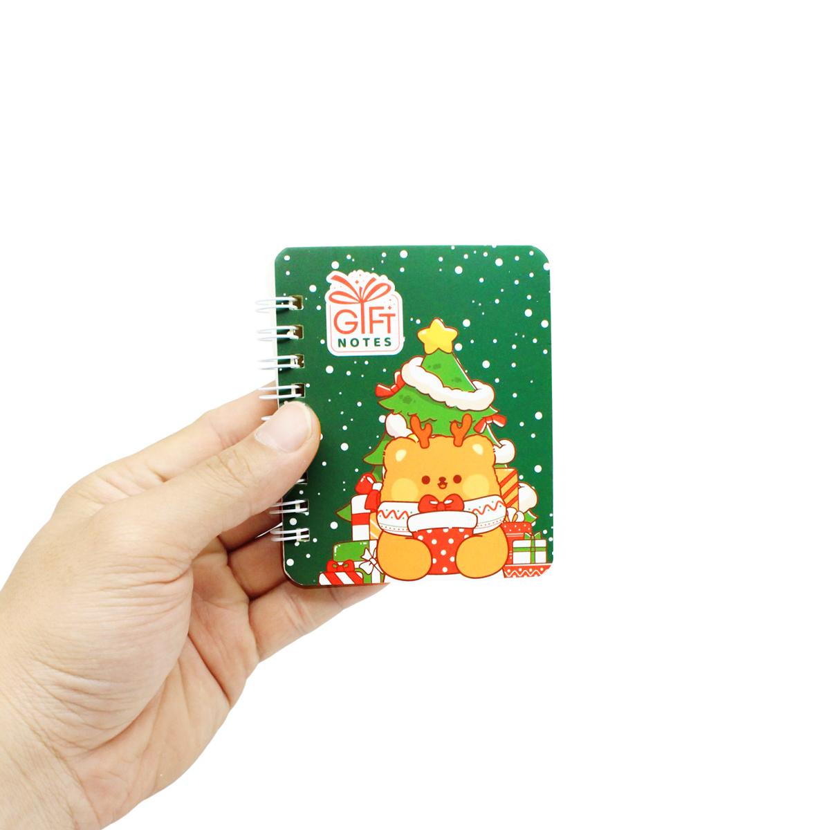 Sổ Lò Xo Moochi Christmas A7 - Kẻ Ngang - 160 Trang 70gsm - The Sun 03