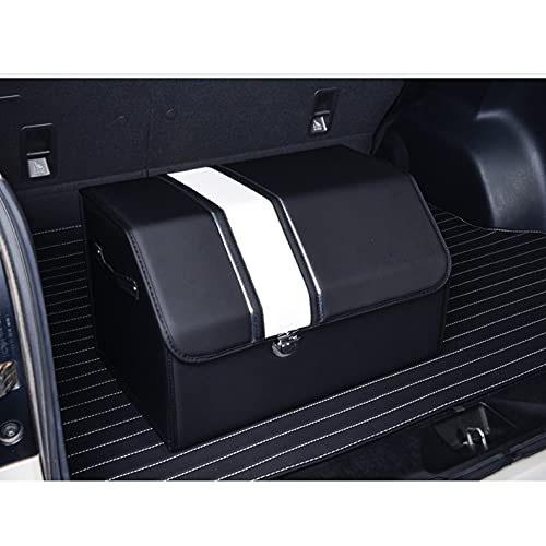 Hộp Đựng Đồ Vật Dụng Để Sau Cốp Ô Tô 45L DeluxBox Leather - có thể xếp gọn