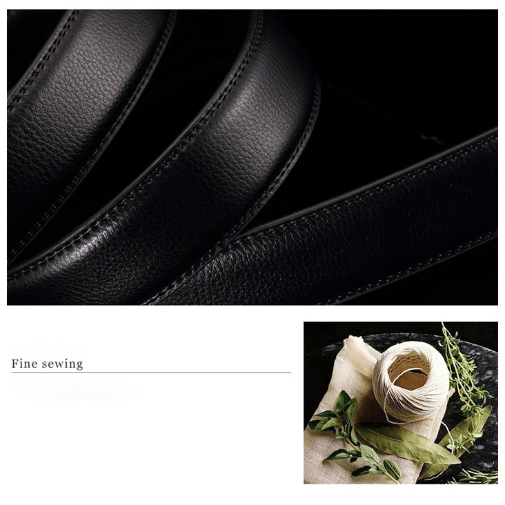 Leather Belt Double-sided Leather Belt