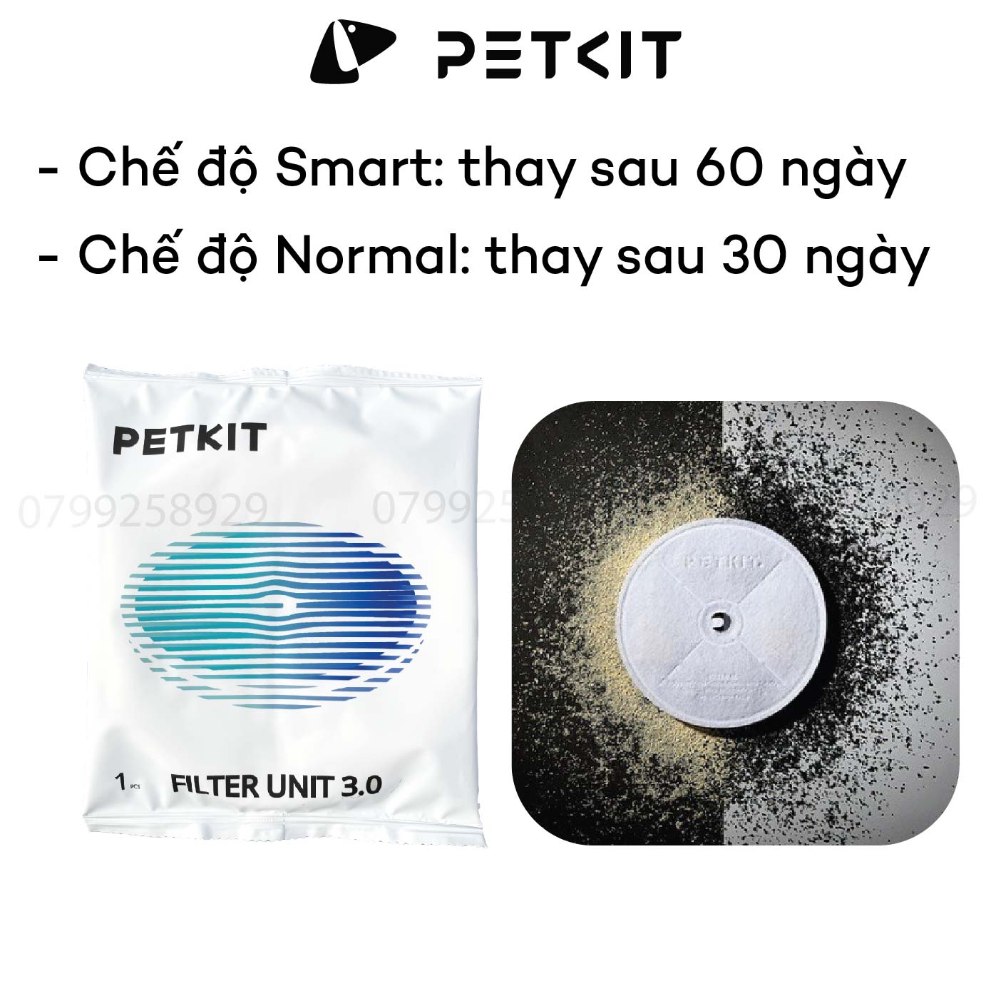 Tấm Lõi Lọc Nước, Miếng Lọc Nước Cho Máy Petkit Phiên Bản Mới 3.0