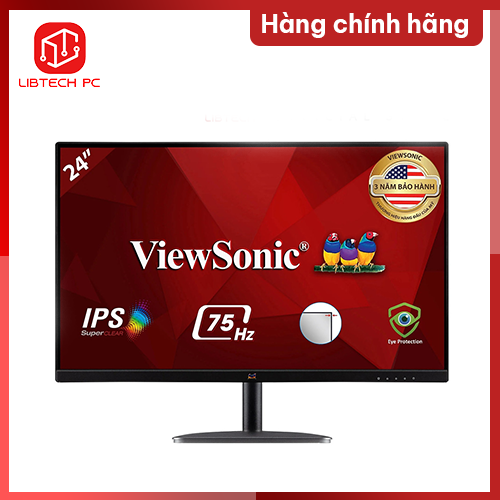 Màn hình máy tính Viewsonic VA2432-H 24″ FHD IPS 75Hz - HÀNG CHÍNH HÃNG