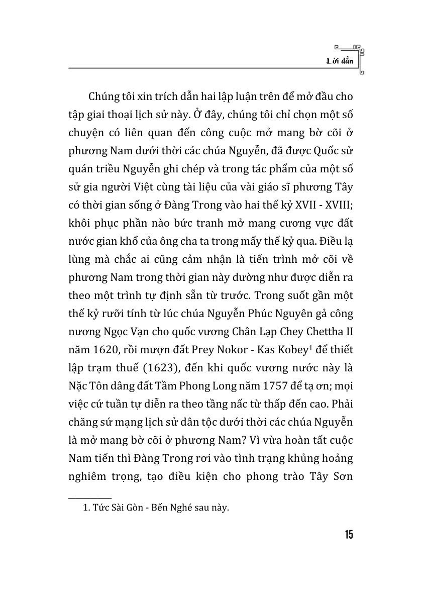 Chúa Nguyễn và các giai thoại mở đất phương Nam