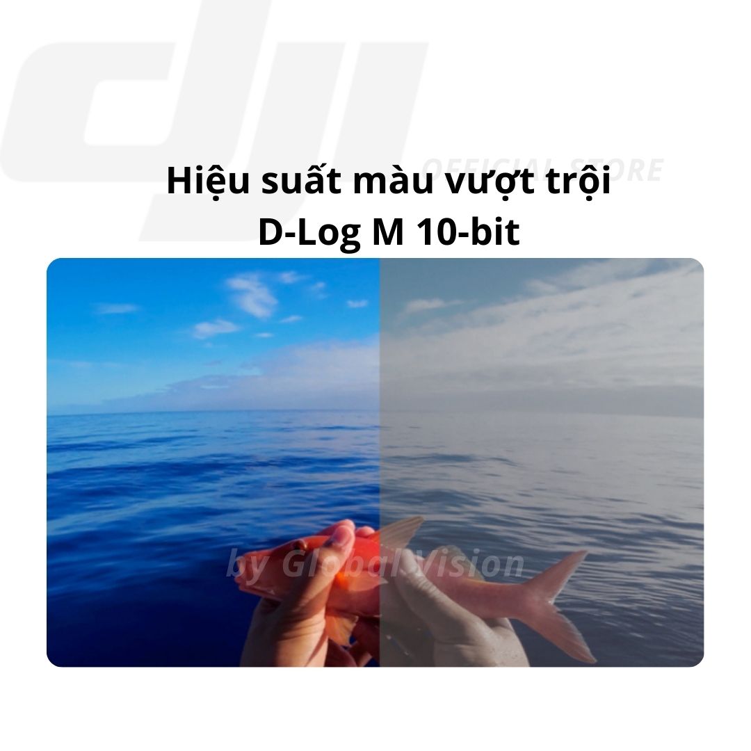 Camera hành động DJI Osmo Action 4 máy quay hành trình 4K 120fps, góc siêu rộng, hoạt động tốt nhiệt độ thấp (DJI OA 4) - Hàng chính hãng