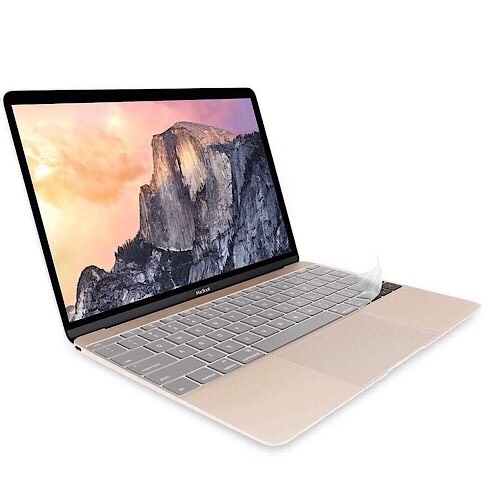 Miếng phủ bàn phím bảo vệ cho MacBook 12 inch hiệu JCPAL FitSkin Tpu - hàng nhập khẩu