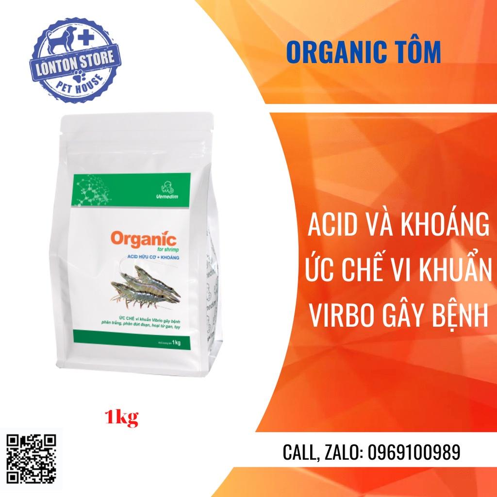 Organic for shrimp - Cung cấp khoáng chất cho tôm bóng vỏ, nặng cân, gói 1kg