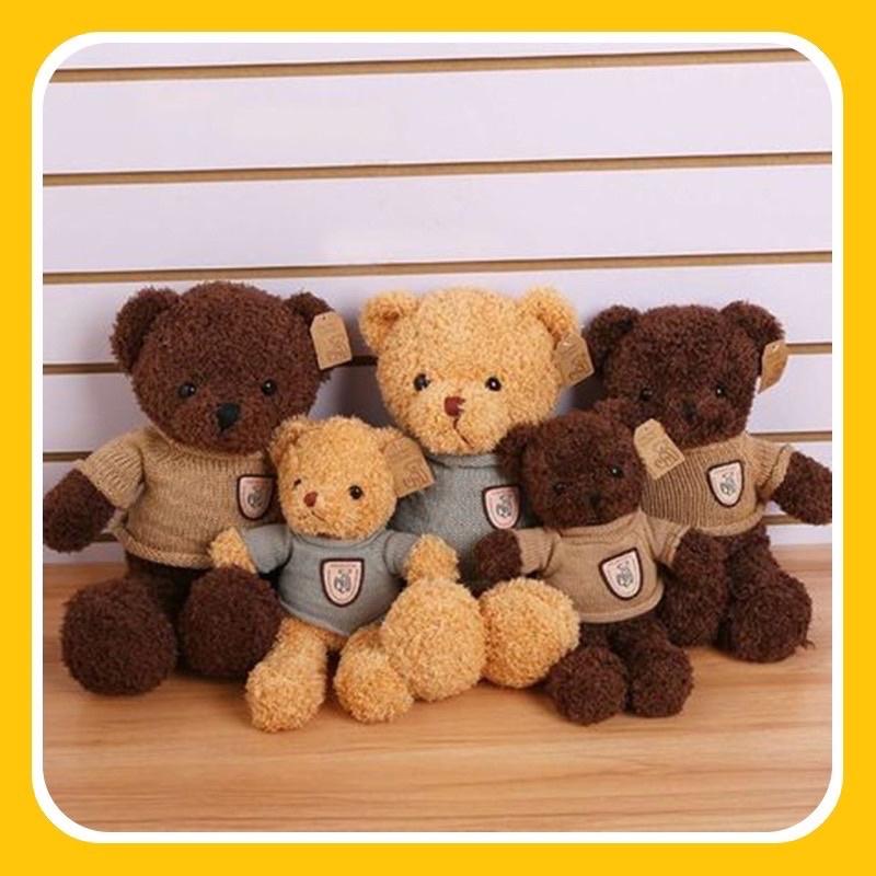 Gấu Bông Teddy Head Tales Lông Xù - Gấu Bông Mina