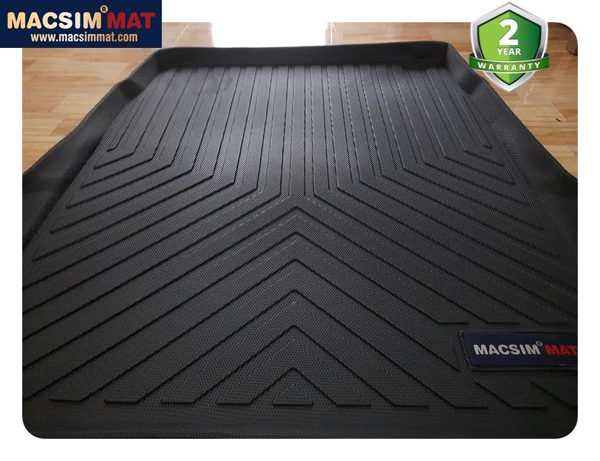 Thảm lót cốp Mercedes S class 2014-2020 nhãn hiệu Macsim chất liệu TPV cao cấp màu đen