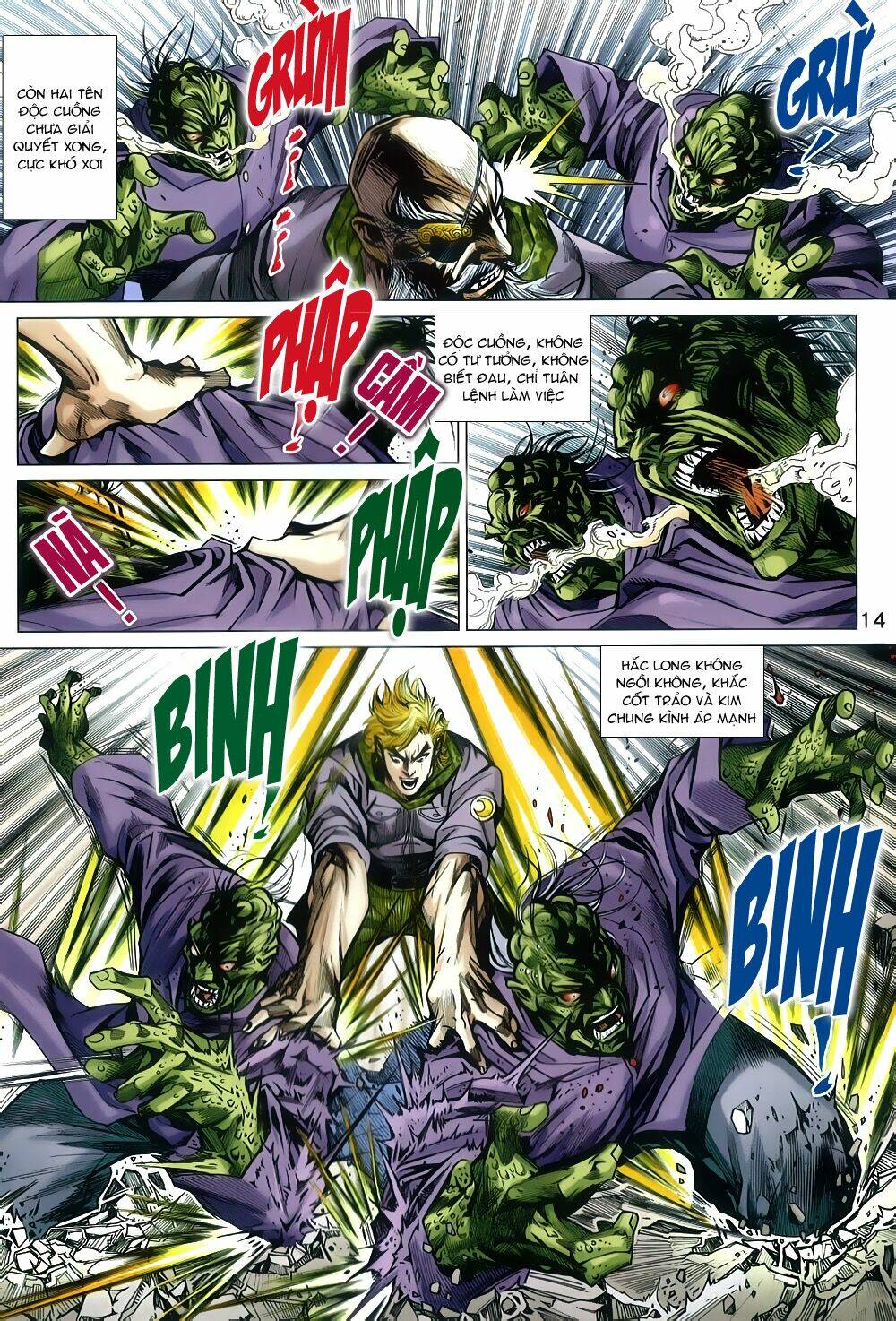 tân tác long hổ môn chapter 804 14