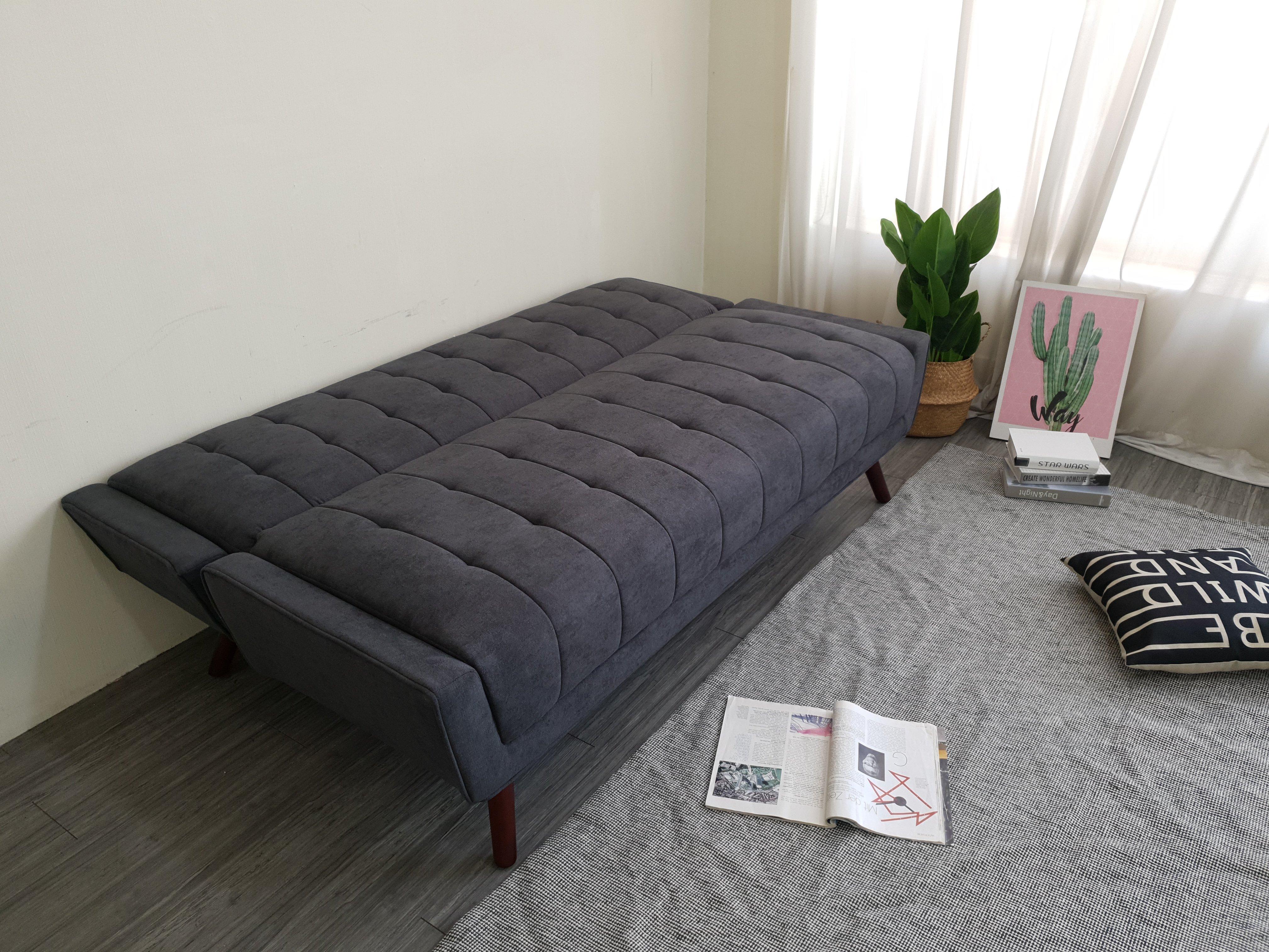 Sofa bed Juno sofa hiện đại màu xám, xanh, caro