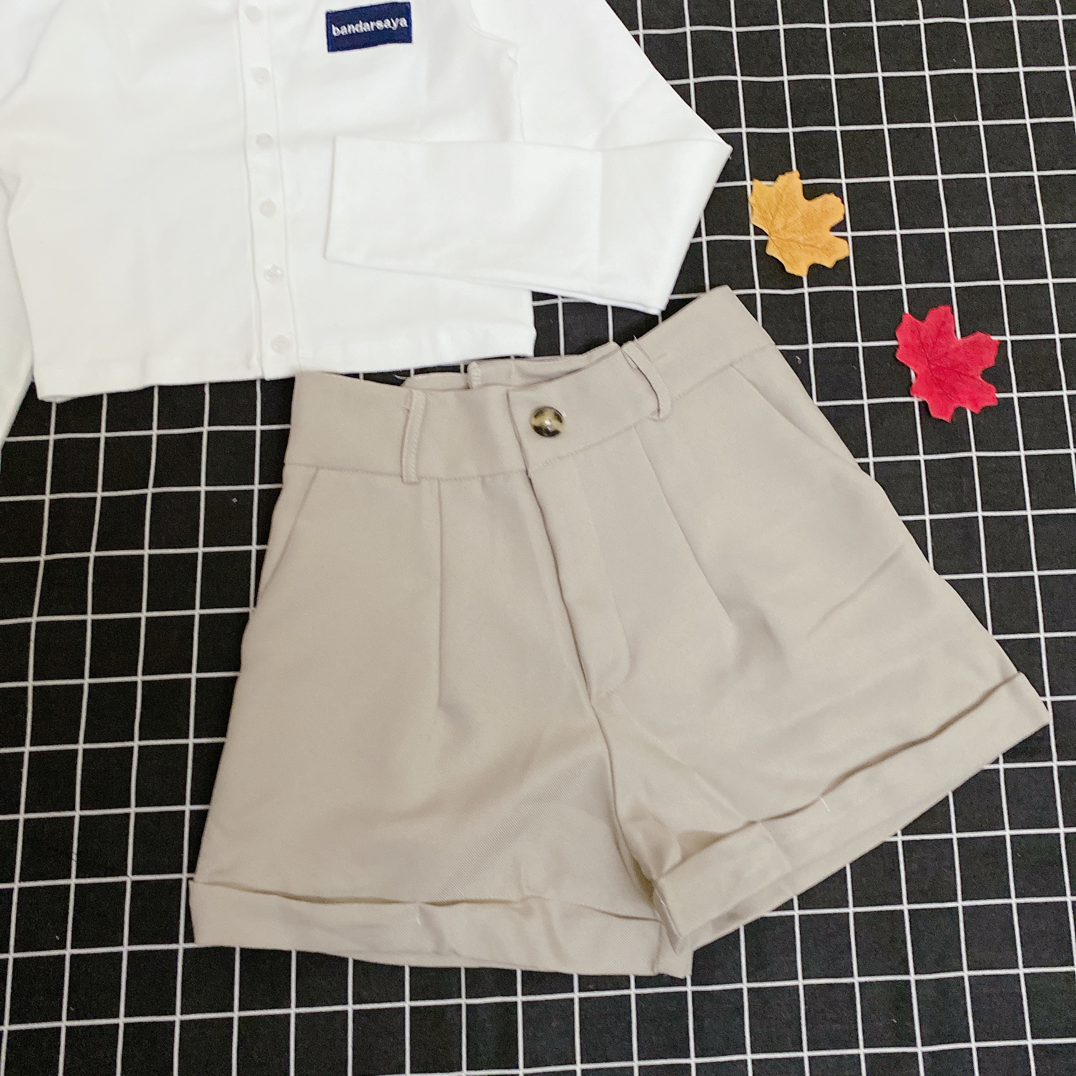 SET NỮ 2 MÓN THÊU CHỮ BANDARSAYA