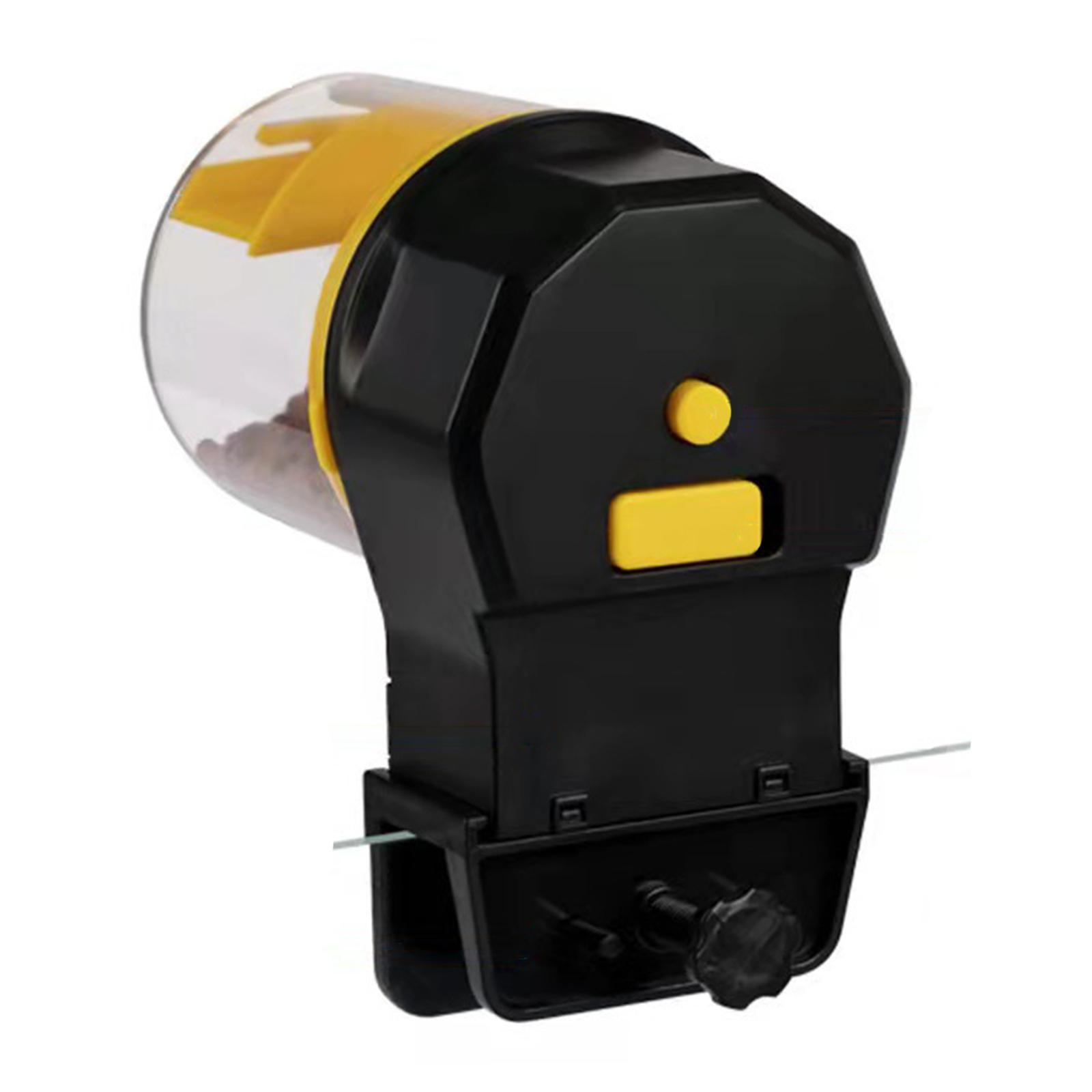 Automatic Feeder Turtle Tank Aquarium 12/24H Timer Feeders on Weekend