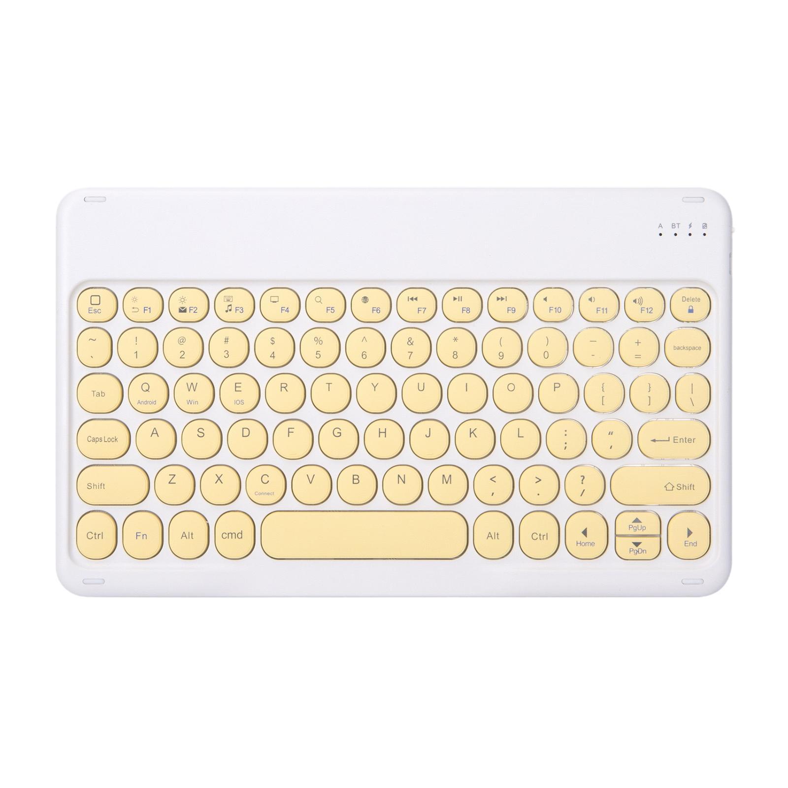 Bluetooth Keyboard Rechargeable Universal Thin for Smartphones