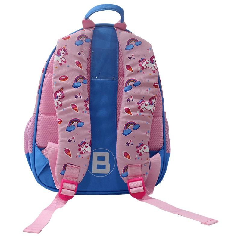 Balo mẫu giáo B.Bag Buddy-Unicorn Hồng dành cho bé 3-5 tuổi,trẻ mẫu giáo,đáng yêu,dễ thương B-12-099