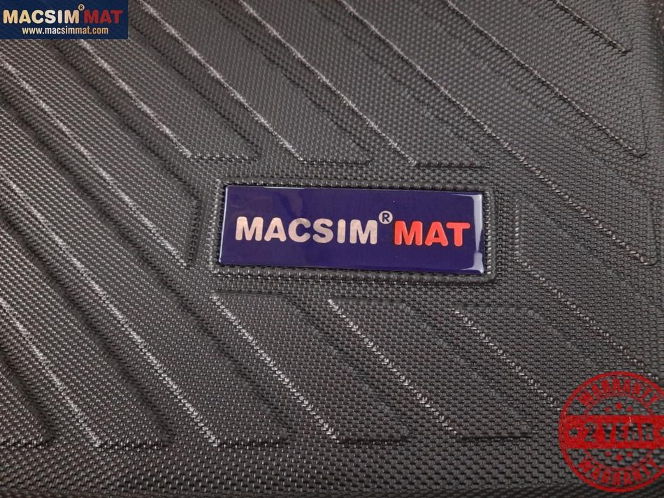 Thảm lót cốp Mercedes M class 2012-2015 nhãn hiệu Macsim chất liệu TPV cao cấp màu đen