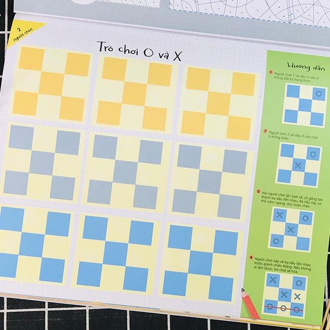 Cuốn sách khổng lồ về trò chơi tư duy - Big Pencil & Paper Games Pad