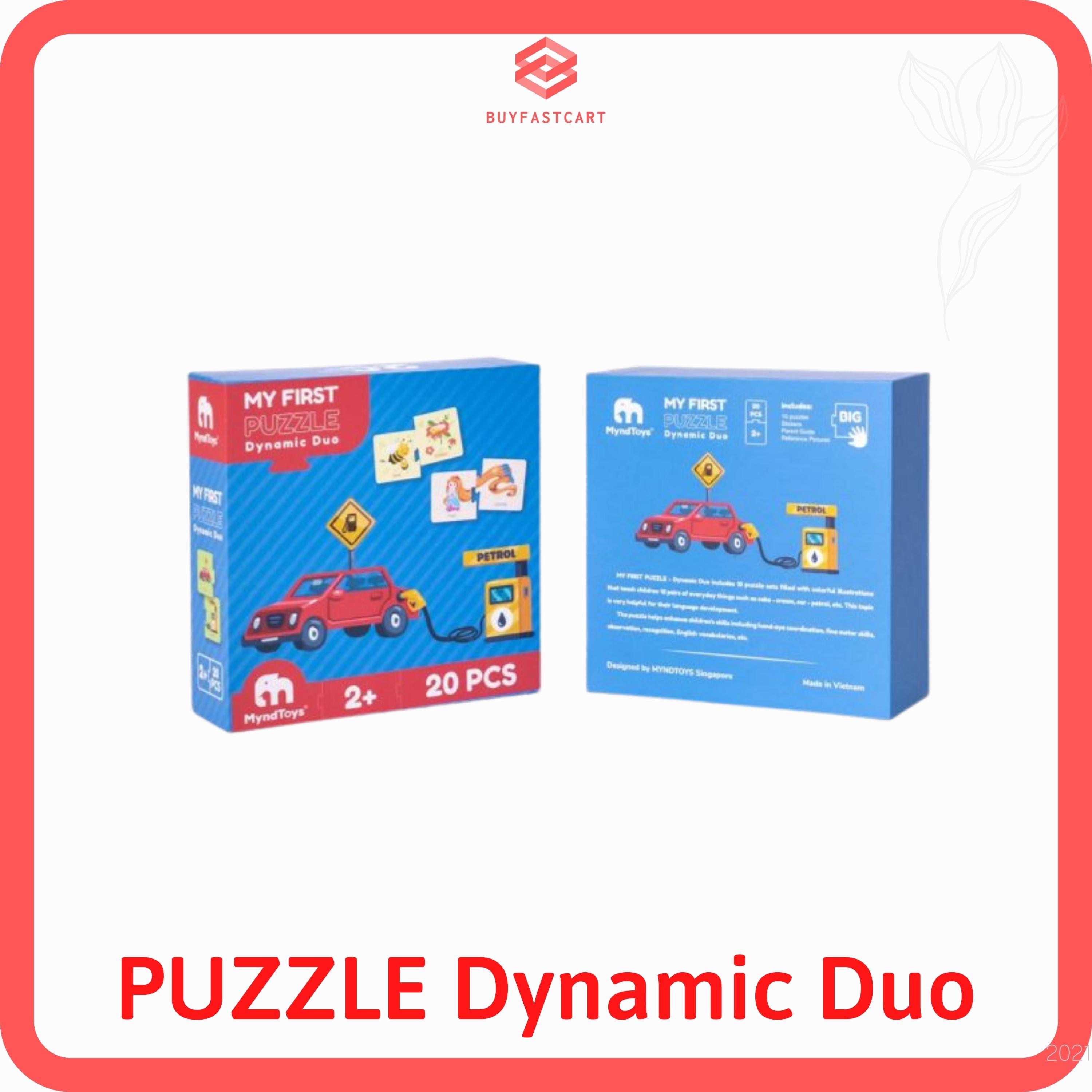 Đồ chơi xếp hình MyndToys My First Puzzle – Dynamic Duo