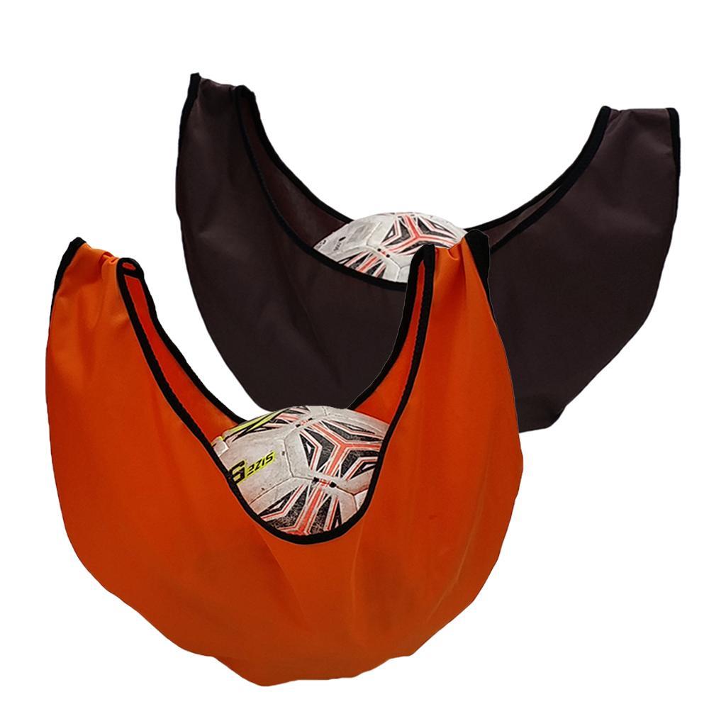 2 Pieces Bowling Ball Carrier Bag Durable See Saw Towel Microfiber Holder