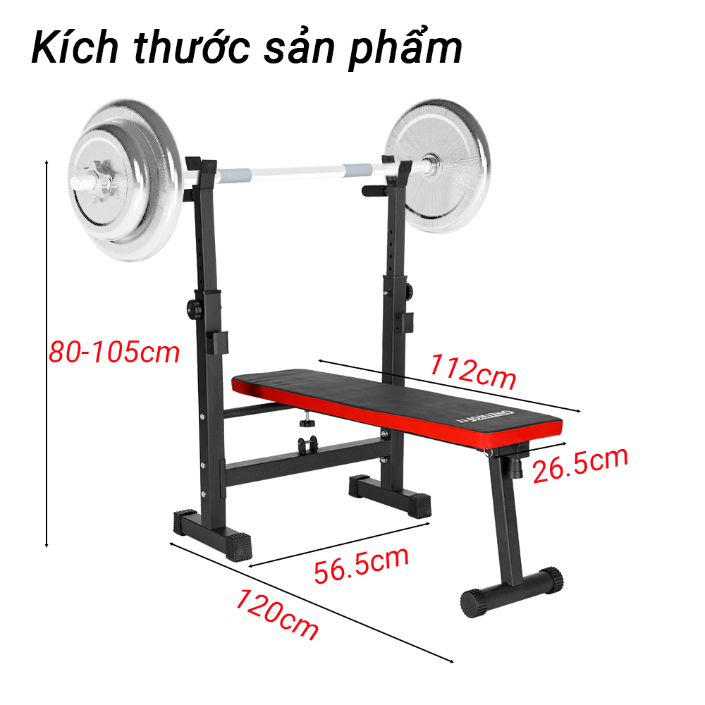 OneTwoFit Ghế tập ghế tập tạ đa năng ghế gập bụng ghê tập gym đa năng thiết bị thể OT040Z